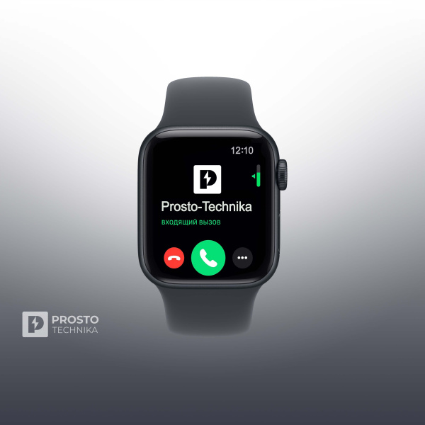 Apple Watch SE 3 40mm Midnight Sport Band Black M/L