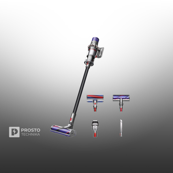 Пылесос Dyson Cyclone V10 Total Clean Vacuum (SV27), Nickel/Black