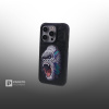 Чехол с вышивкой для Apple iPhone 15 Pro Max Nimmy Обезьяна-Черный