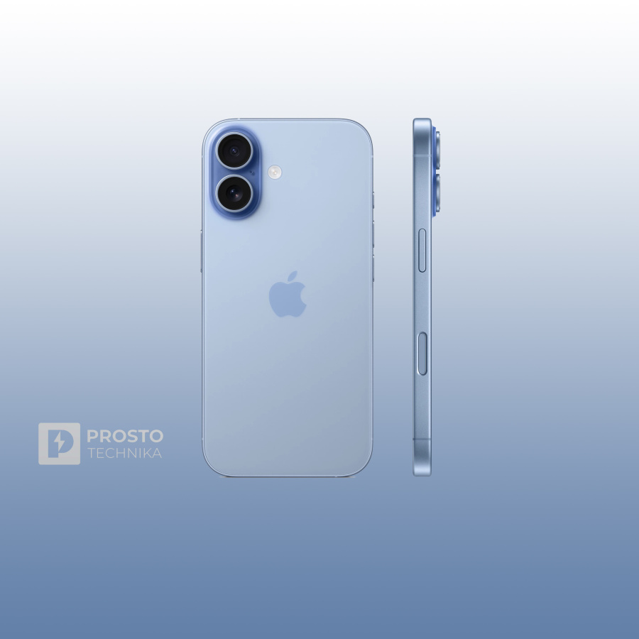 Смартфон Apple iPhone 17 512GB Mist Blue, Dual: nano SIM + eSIM