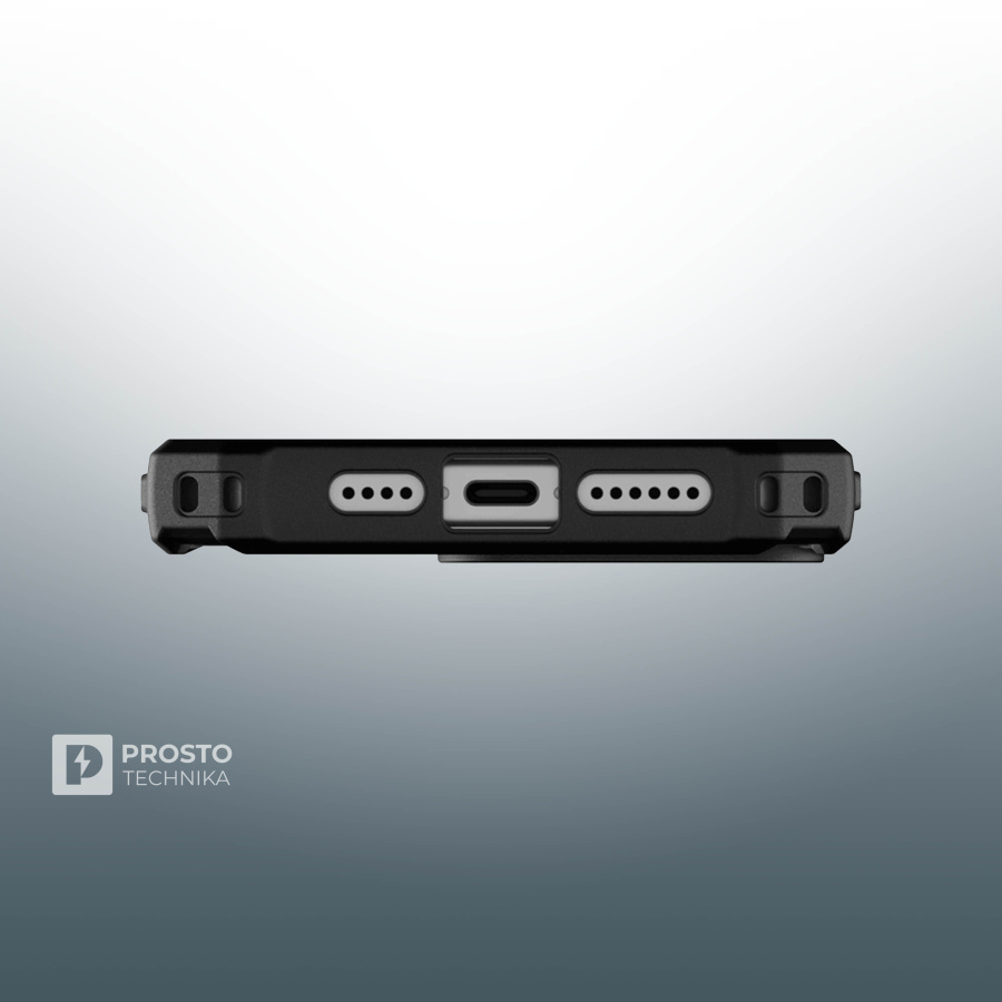 Чехол с поддержкой MAGSAFE Uag Pathfinder для iPhone 15 Pro MAX 6.7", цвет голубой (Cloud Blue)