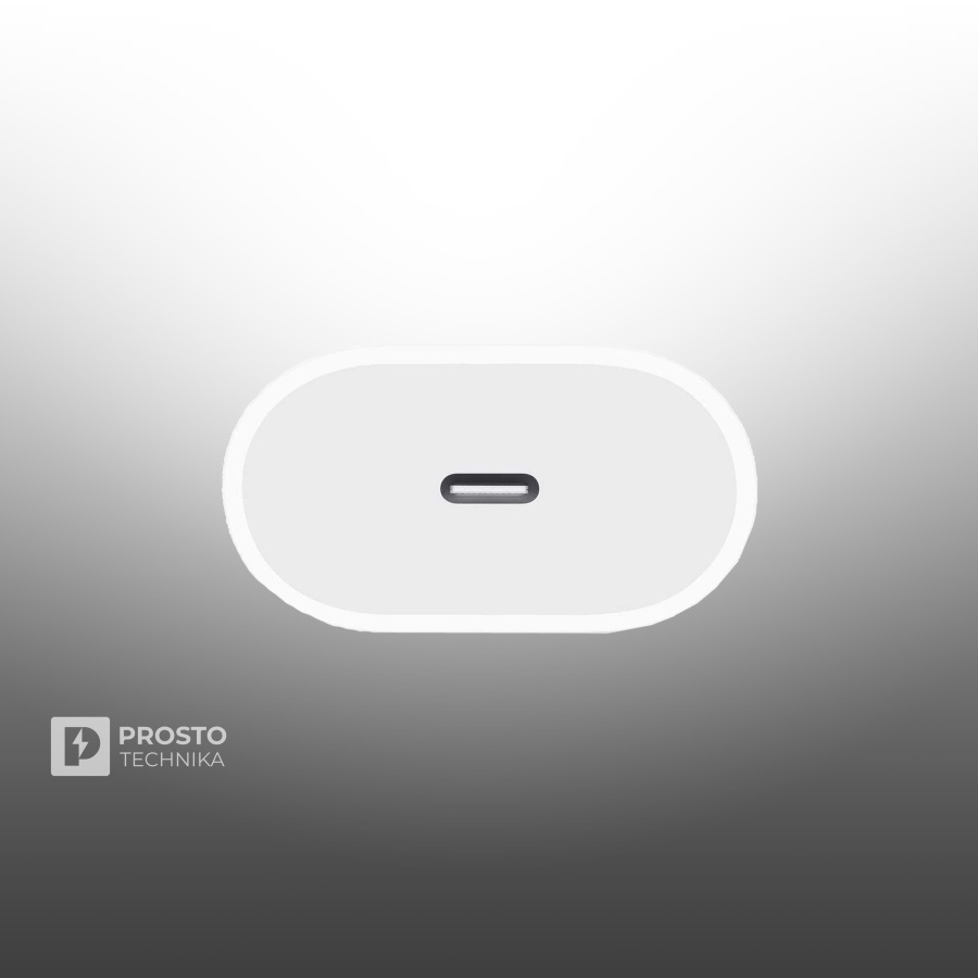 Сетевое зарядное устройство Apple 20 W  белый