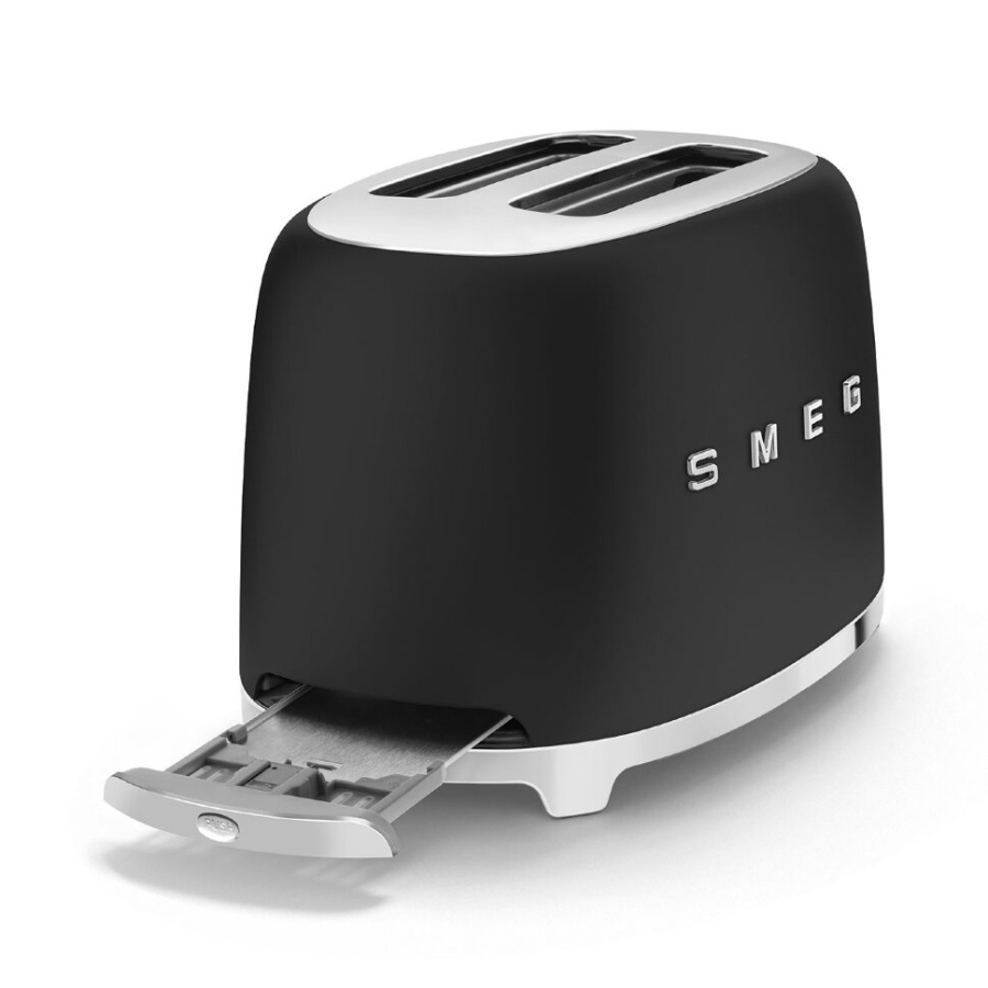 Тостер Smeg TSF01BLMEU черный матовый