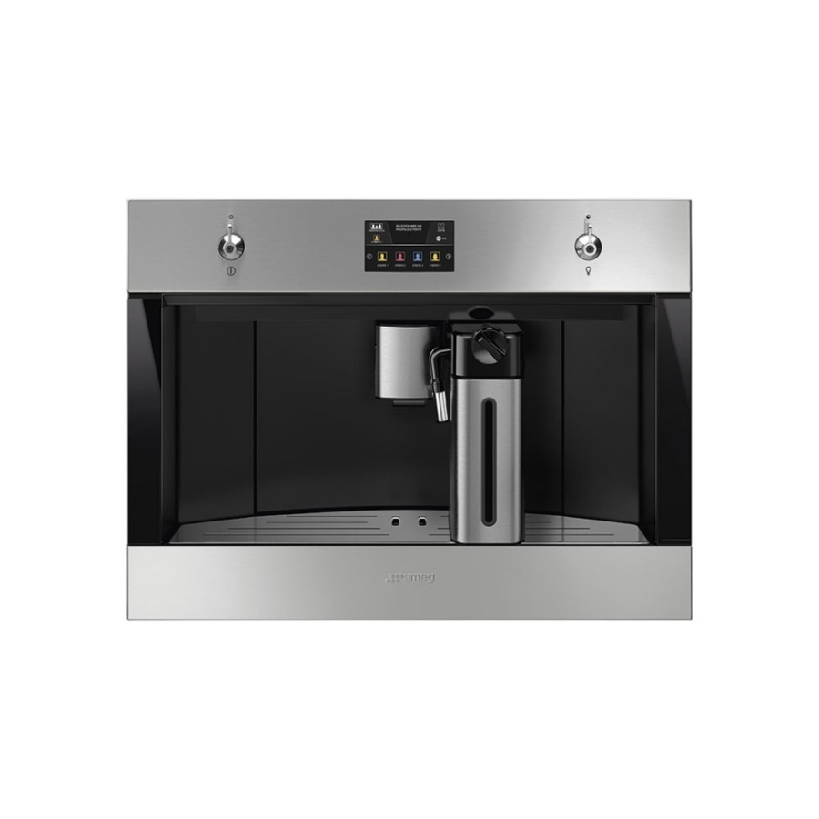 Встраиваемая кофемашина SMEG CMS4303XRU нержавеющая сталь