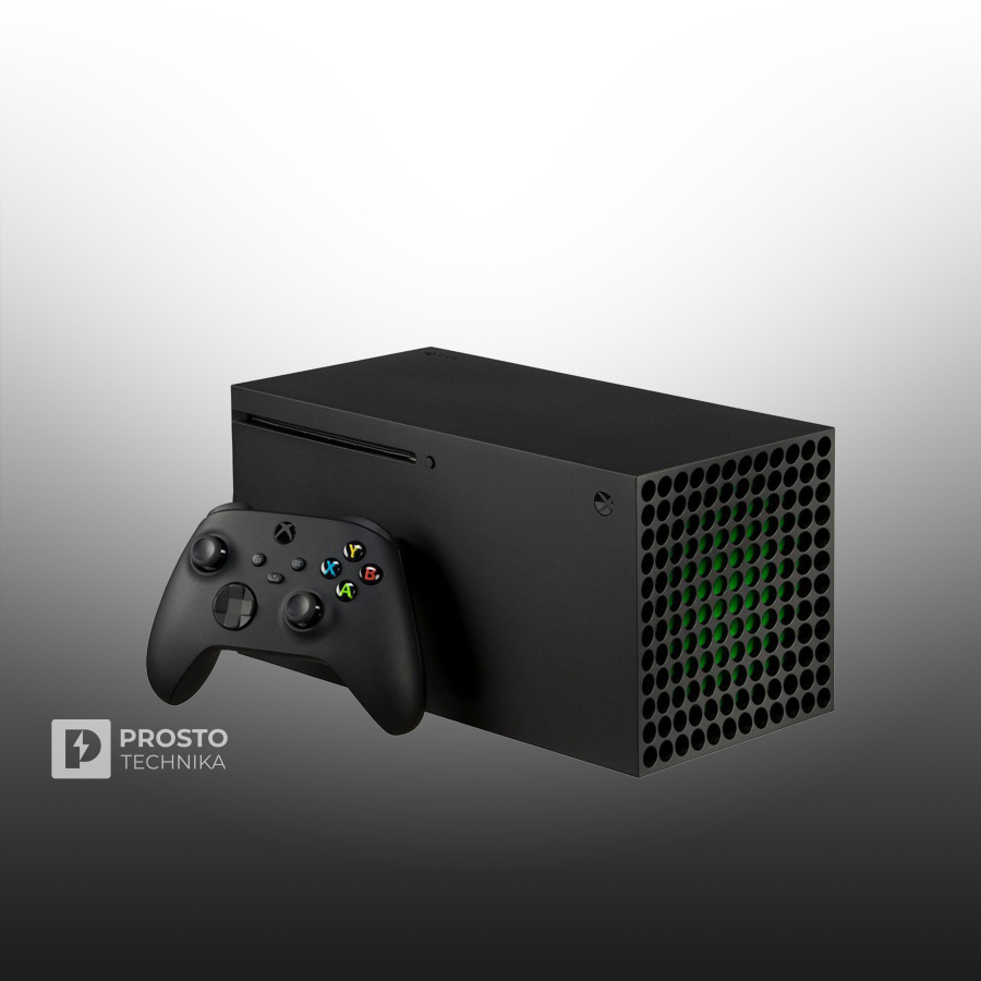 Игровая приставка Microsoft Xbox Series X 1000 ГБ SSD, черный