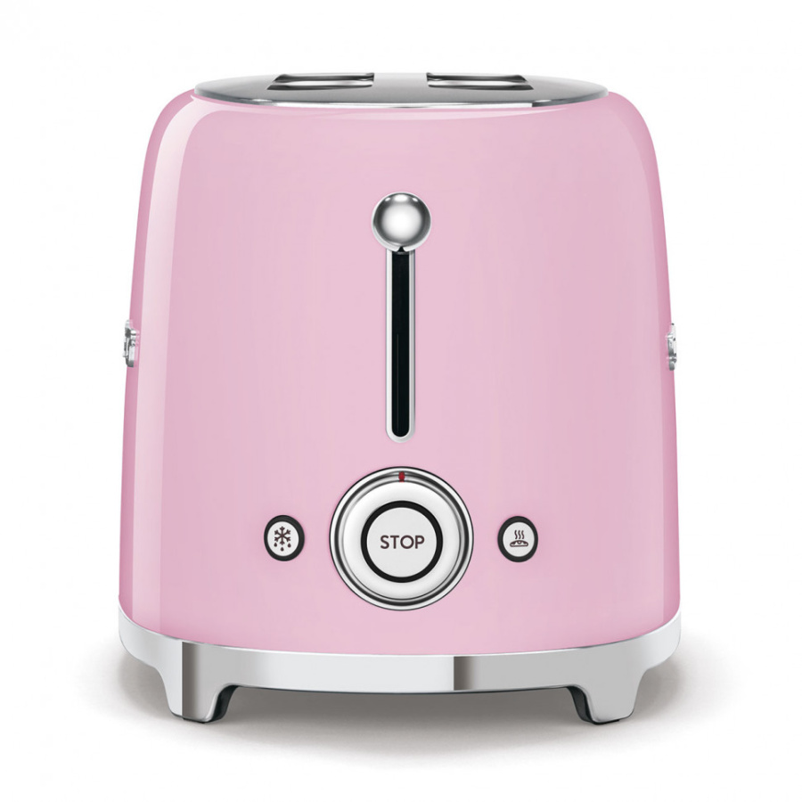Тостер SMEG TSF02PKEU розовый