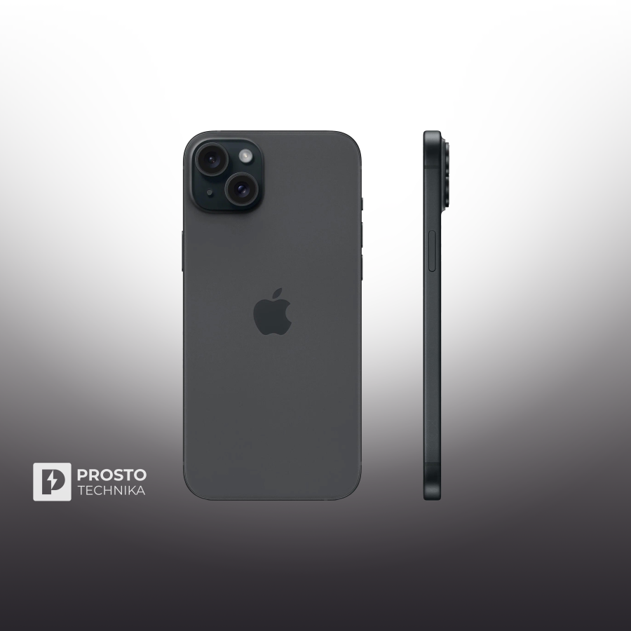 iPhone 15 Plus 128 ГБ черный