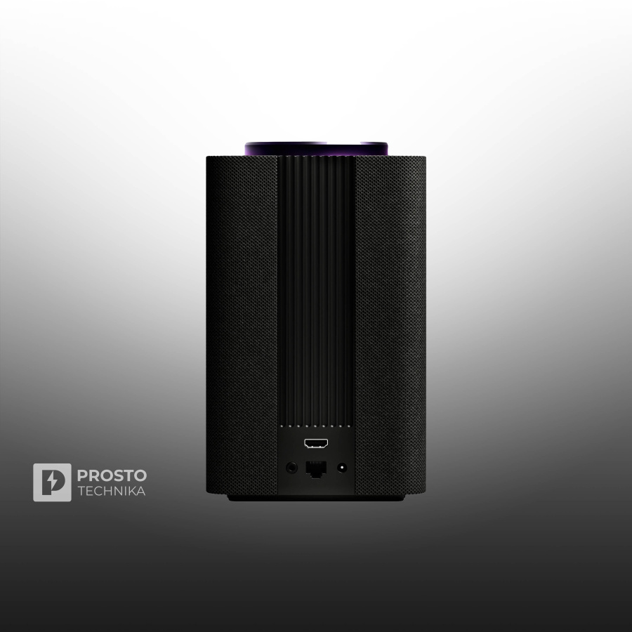 Умная колонка Яндекс Станция Макс c Алисой с Zigbee, черный