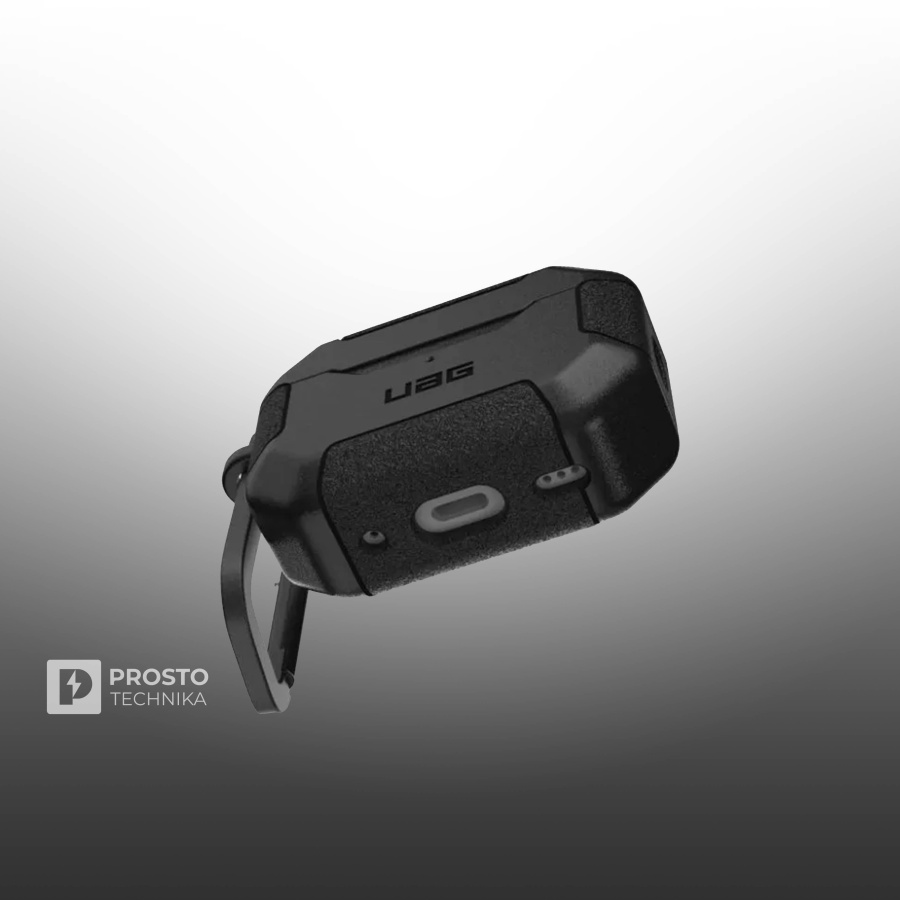 Чехол Urban Armor Gear (UAG) Scout Case для AirPods Pro/Pro 2, цвет Черный