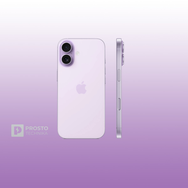 Смартфон Apple iPhone 17 512GB Lavender, Dual: nano SIM + eSIM
