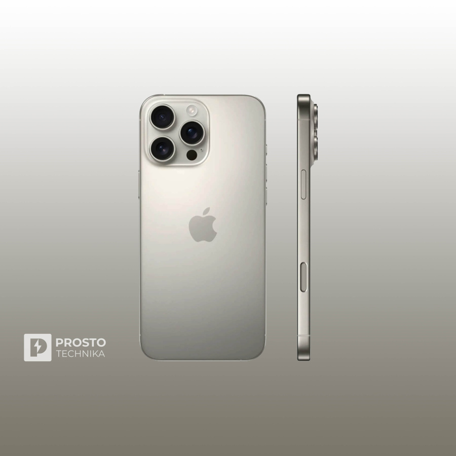 Смартфон Apple iPhone 16 Pro Max 512 ГБ, Dual SIM, Natural Titanium