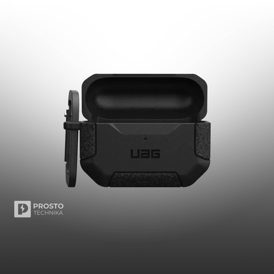 Чехол Urban Armor Gear (UAG) Scout Case для AirPods Pro/Pro 2, цвет Черный