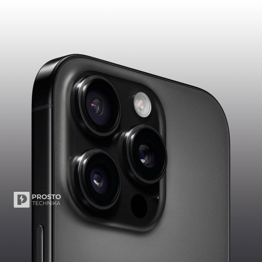 Смартфон Apple iPhone 16 Pro 128Gb eSim Black Titanium