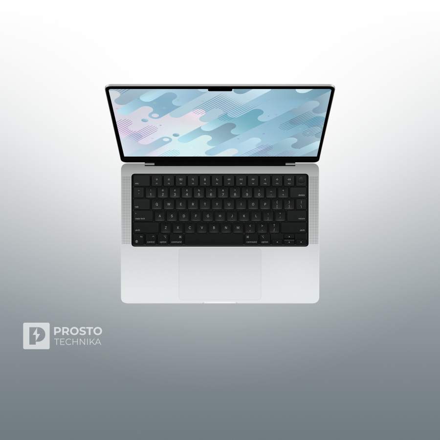 Ноутбук Apple MacBook Pro 14 (2024) M4 10c CPU, 10c GPU/24Gb/1Tb SSD Silver (MCX14)