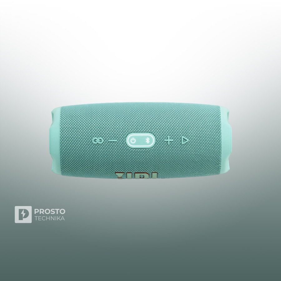 Портативная акустика JBL Charge 5, 40 Вт, бирюзовый