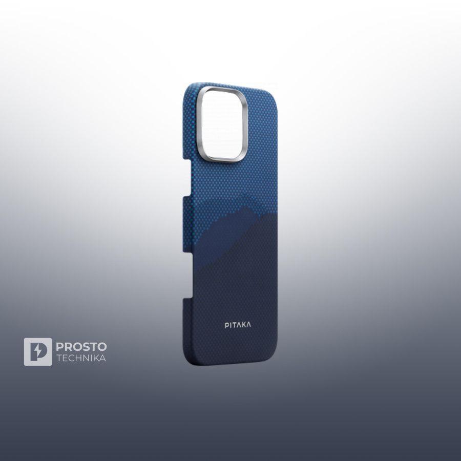 Чехол Pitaka Tactile Woven Ultra Slim  Case для iPhone 16 Pro Max - Over the horizon