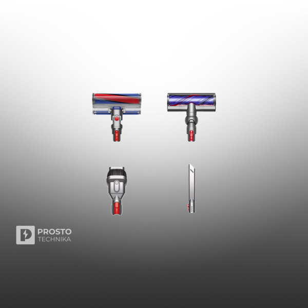 Пылесос Dyson Cyclone V10 Total Clean Vacuum (SV27), Nickel/Black