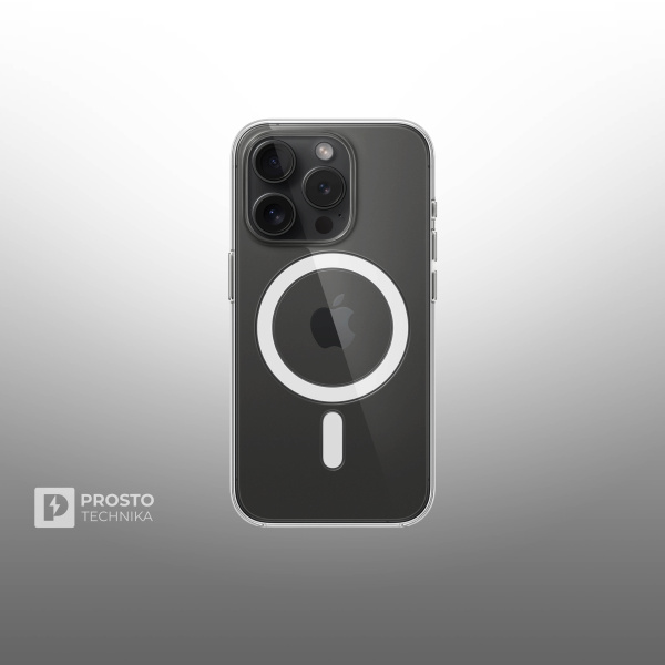 iPhone 15 Pro Clear Case with MagSafe