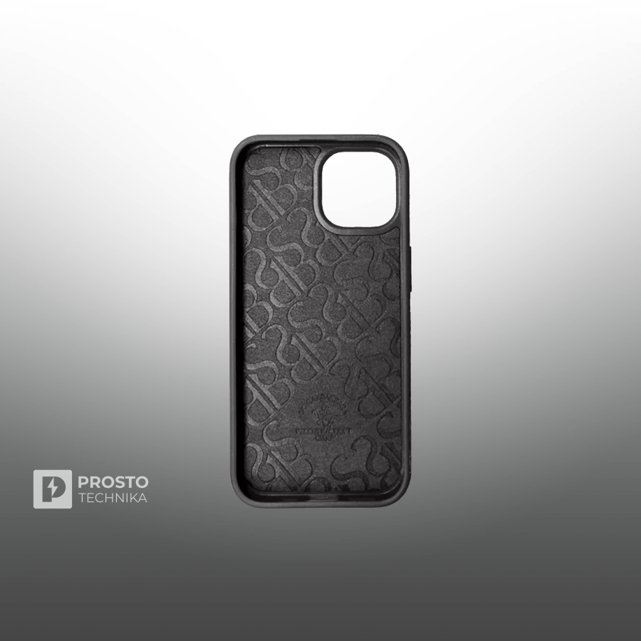 Чехол Santa Barbara Polo & Racquet Club Hulda для смартфона Apple iPhone 15 Pro, серый