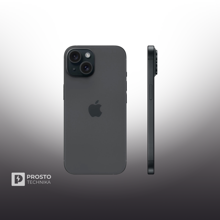 iPhone 15 128 ГБ черный