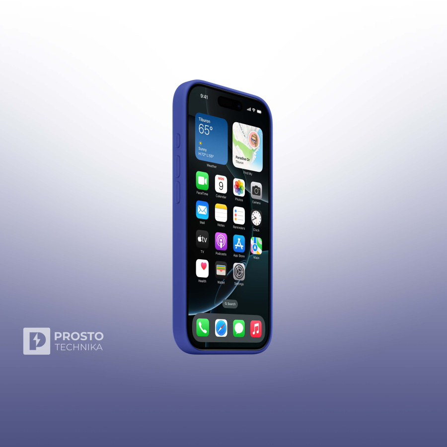 iPhone 16 Pro Max Silicone Case with MagSafe - Ultramarine