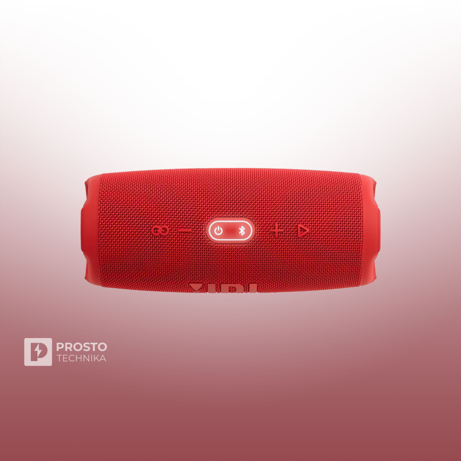 Портативная акустика JBL Charge 5, 40 Вт, красный