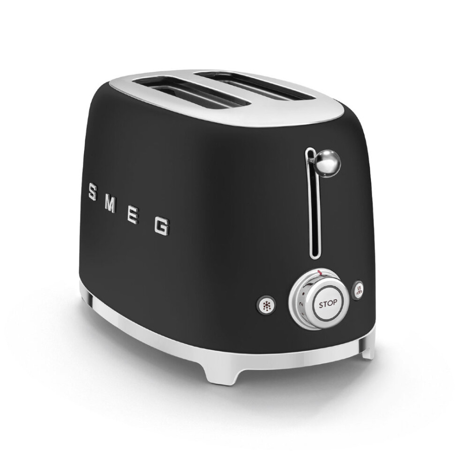 Тостер Smeg TSF01BLMEU черный матовый