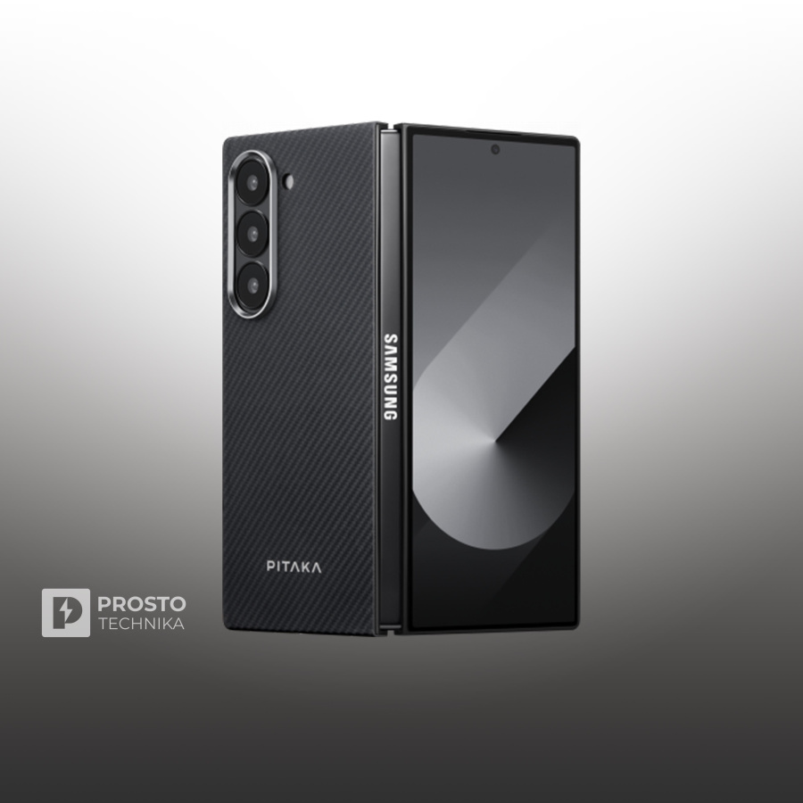 PITAKA MAGEZ CASE 5 для SAMSUNG Z FOLD 6 - BLACK/GRAY