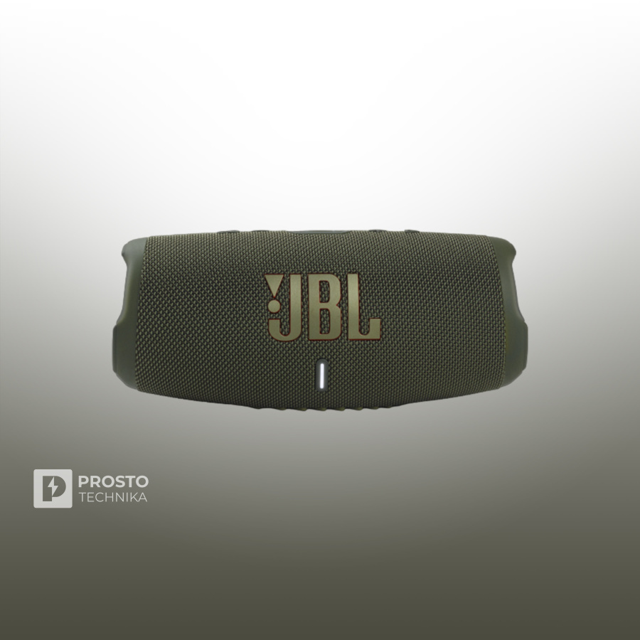 Портативная акустика JBL Charge 5, 40 Вт, зеленый