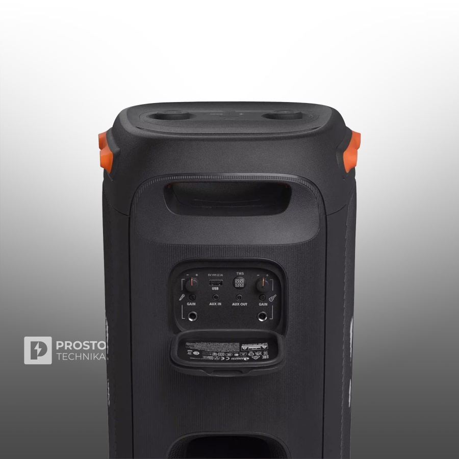 Портативная акустика JBL Partybox 110, черный