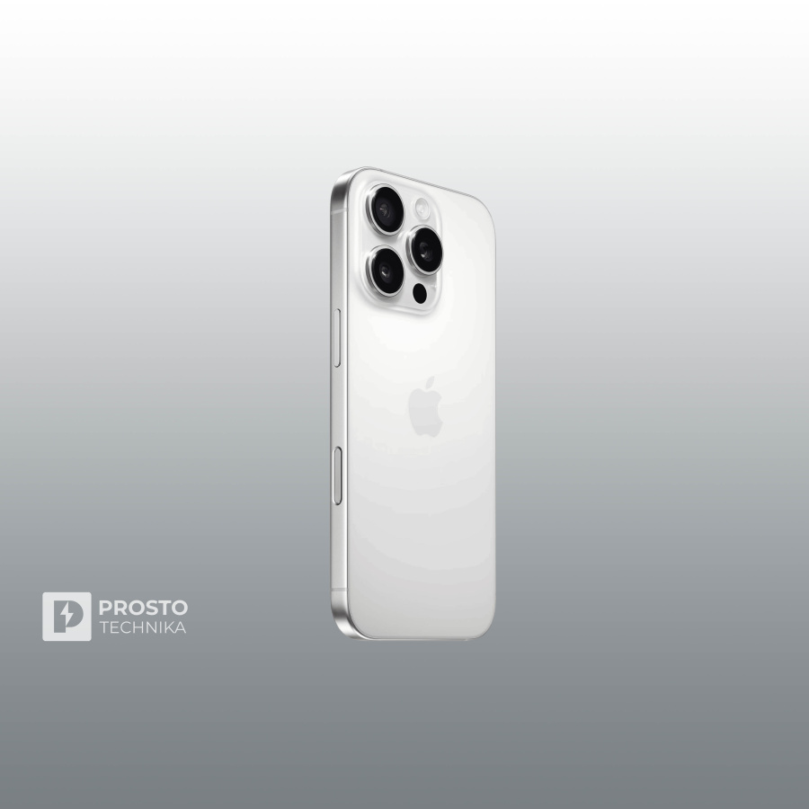 Смартфон Apple iPhone 16 Pro 128Gb Dual Sim White Titanium