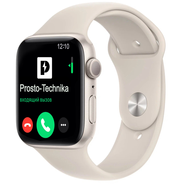 Умные часы Apple Watch Series SE Gen 2 40 мм Aluminium Case, Сияющая звезда Sport Band S/M
