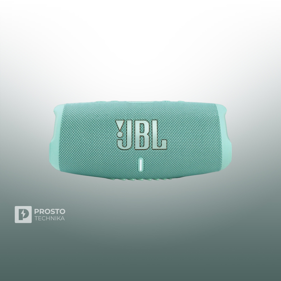 Портативная акустика JBL Charge 5, 40 Вт, бирюзовый
