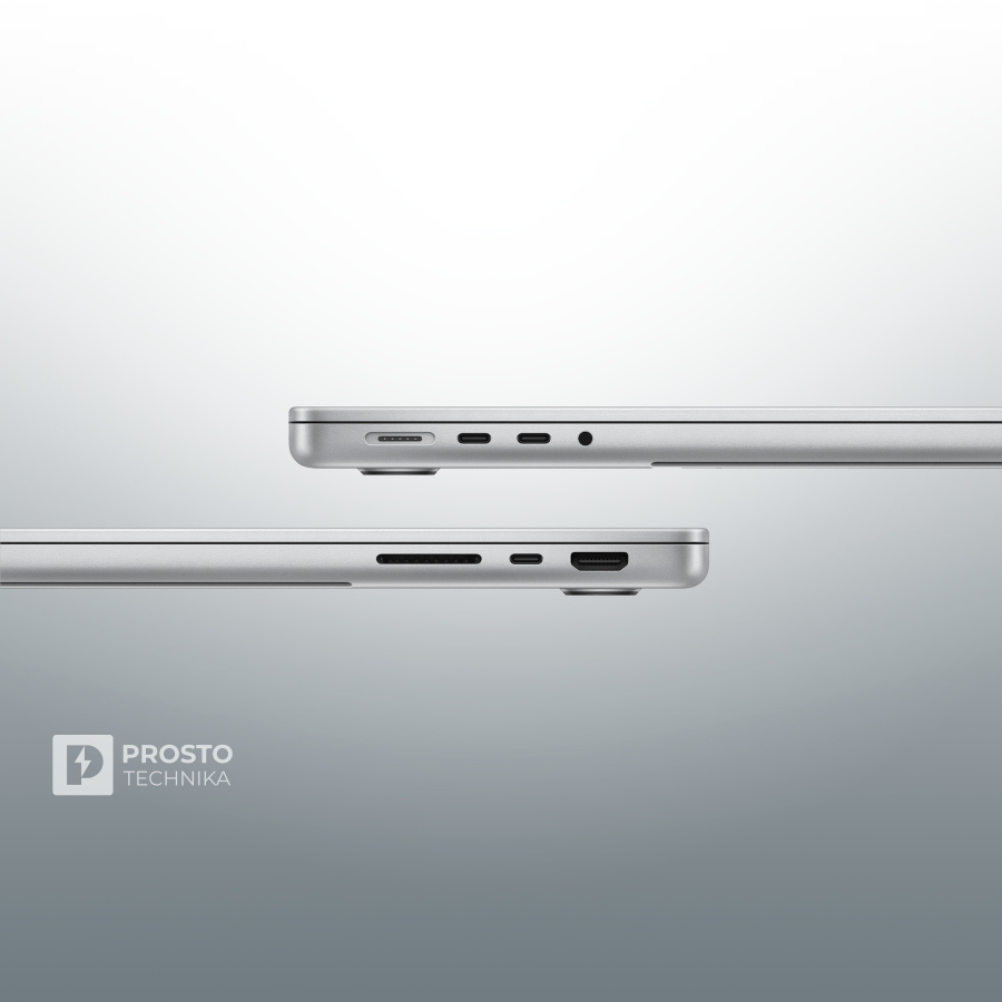 Ноутбук Apple MacBook Pro 14 (2024) M4 10c CPU, 10c GPU/24Gb/1Tb SSD Silver (MCX14)