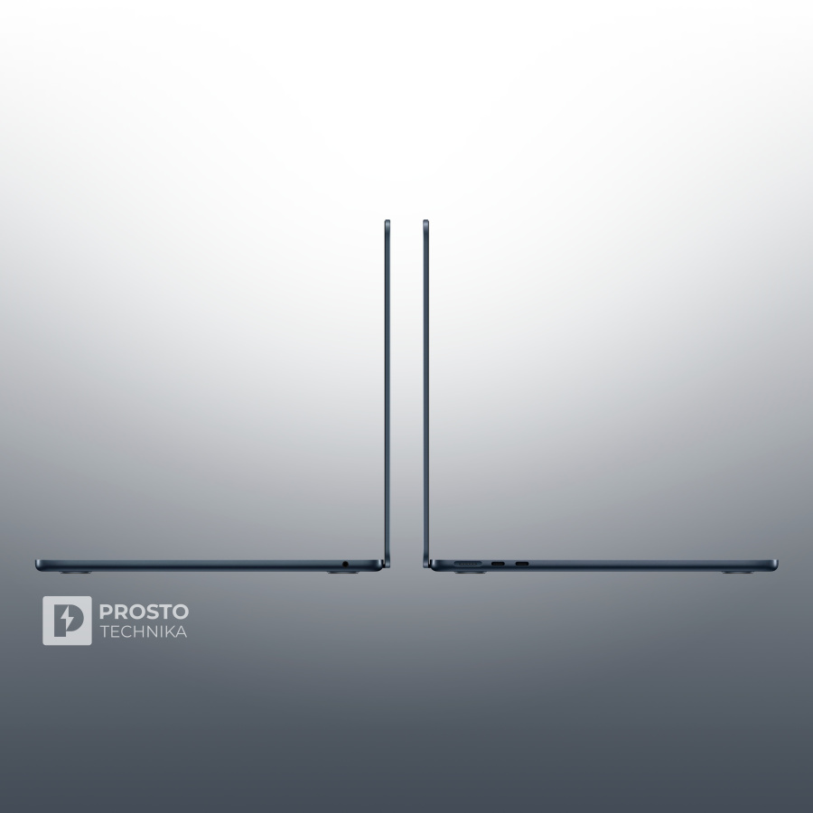 Ноутбук Apple MacBook Air 13" (M4, 10C CPU, 10C GPU, 2025) 24 ГБ, 512 ГБ SSD, Midnight MC6C4, английская раскладка